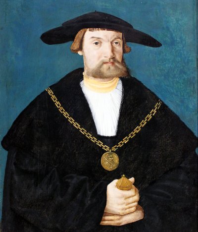 Portrait of Blasius von Holzhausen (1481-1525) by Hans Abel the Younger